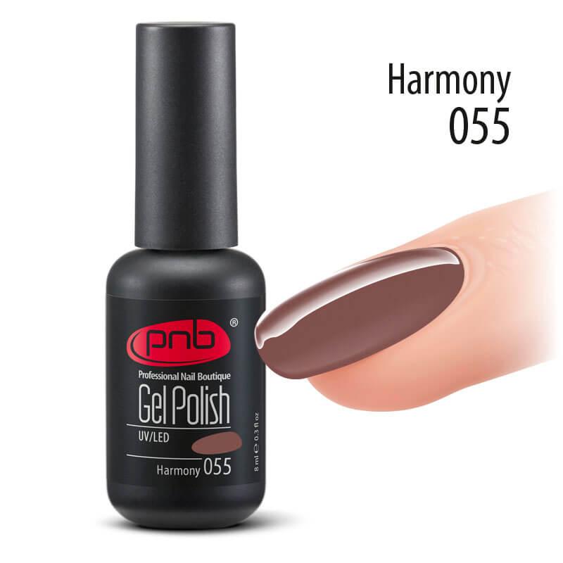 Гель-лак PNB 055 Harmony, 8 мл