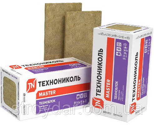 Утеплювач базальтовий ТЕХНОБЛОК СТАНДАРТ 100 мм, фото 1