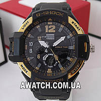 Унисекс кварцевые наручные часы G-Shock GA-1100 5441 / Касио на каучуковом ремешке черного цвета