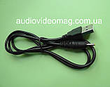 Кабель USB для планшета, штекер 2.5-0.7 мм, довжина 0.8 м, фото 2