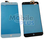 Сенсорний екран (тачскрін) для телефону Meizu MX4 (M461) White