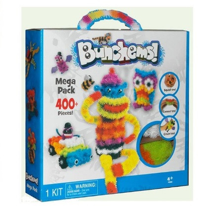 Конструктор липучка Bunchems Mega Pack 400, фото 1