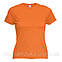 Жовтогаряча жіноча футболка (Комфорт), фото 4