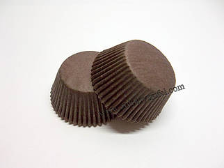 Формочка паперова 5*3 см коричнева