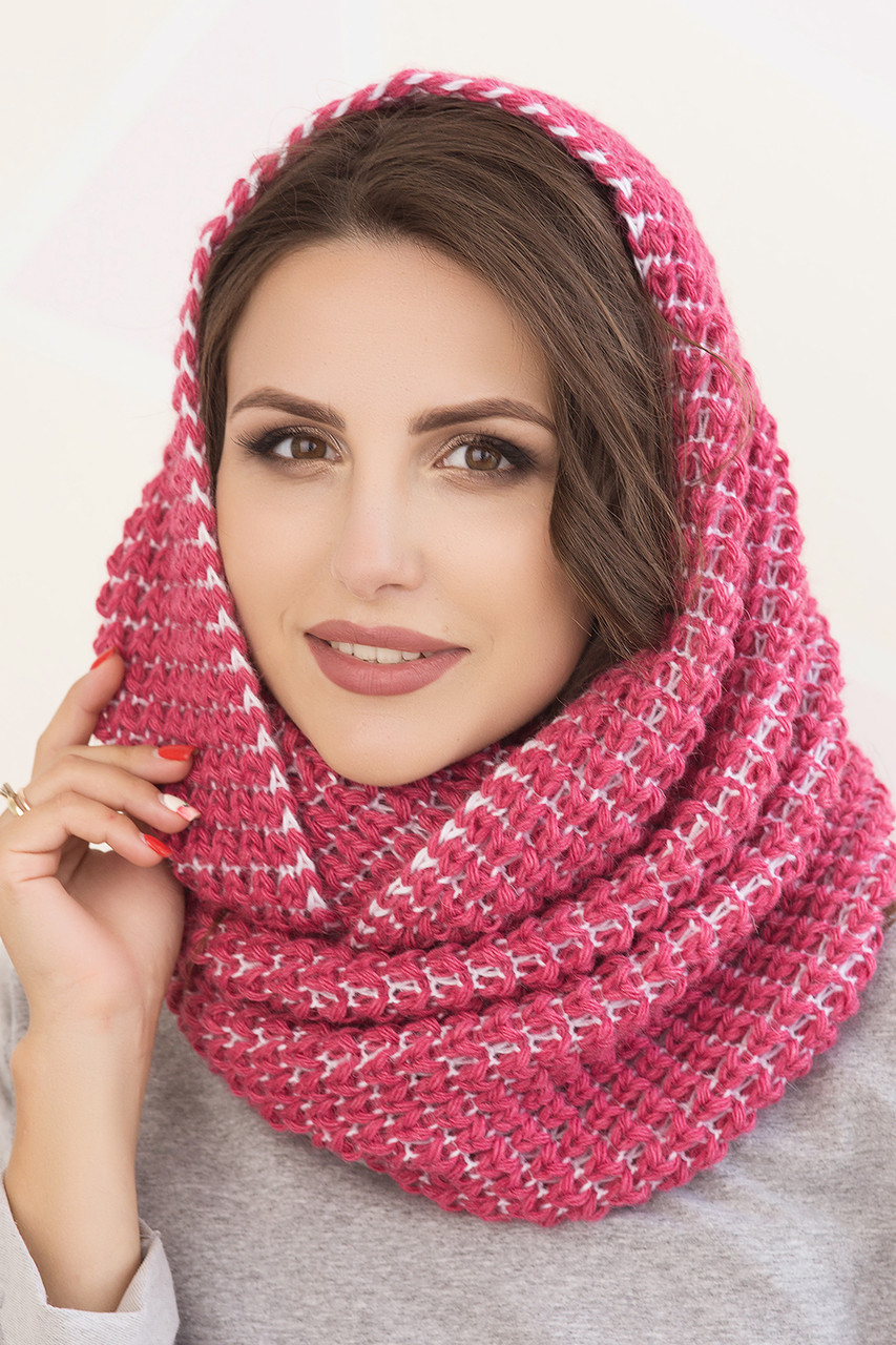 Жіночий снуд "Касандра" міланж, фото 1