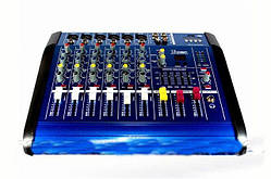 Активний аудіокшер Mixer BT-6200D 7ch, звуковий мікшер