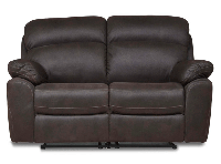 Кожаный двухместный реклайнер Alabama, диван реклайнер, мягкий диван, мебель из кожи