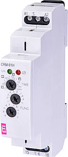 Багатофункціональне реле часу CRM-91H UNI 12-240V AC/DC (1x16A_AC1)