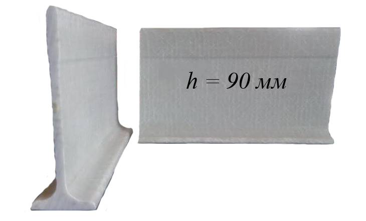Склопластикові лаги-ригеля 90 мм