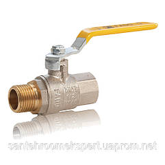 Кран кульовий FADO ГАЗ 20 3/4" НВ ручка