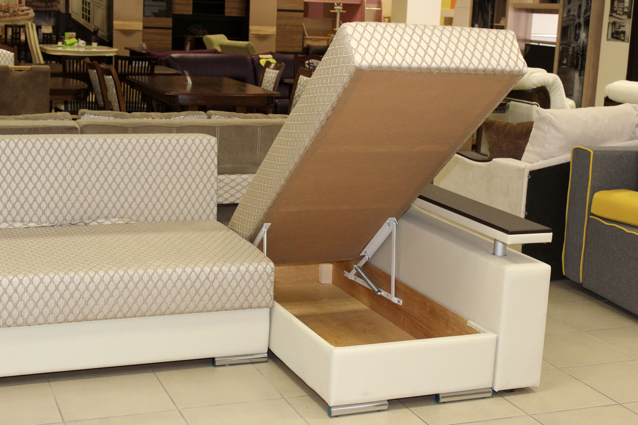 Угловой диван серии 14-1-6-10 в эксклюзивной ткани - фото 4 - id-p564815677