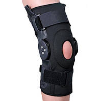 Ортез на колінний суглоб із шарнірами для регулювання кута згинання, роз'ємний Ortop ES-797