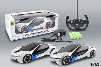 Машина акумуляторна на радіокеруванні BMW i8 з 3D-світлом