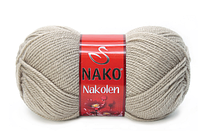 Nako NAKOLEN (Наколен) № 11540 беж (Шерстяная пряжа с акрилом, нитки для вязания)