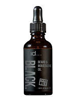 Масло для ухода за бородой и усами IdHair Black Beard Oil 50 ml