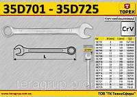 Ключ комбинированный 6мм, TOPEX 35D701