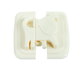 Захист на холодильник від дітей "Собачка" Молочно білий (00035)