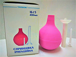 Спринцівка іригаційна ІБ-15 (450 мл) пластизольна