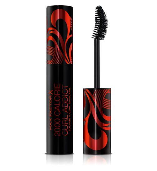 Туш для вій - Max Factor 2000 Calorie Curl Addict (Оригінал)