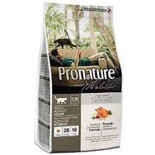 Сухий корм для котів Pronature Holistic (Пронатюр Холісток) з індичкою і журавлиною, 2,72 кг