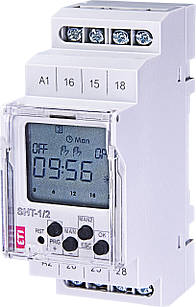 Програмоване цифрове реле SHT-1/2 UNI 12-240 AC/DC (2x16A_AC1) ETI 2470054