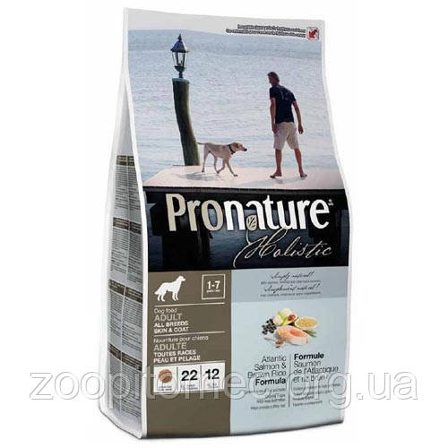 Pronature Holistic (Пронатюр Холистик) з атлантичним лососем і коричневим рисом корм для собак 2.72 кг