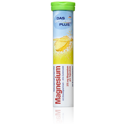 DAS gesunde PLUS Magnesium шипучі таблетки з Магнієм, 20 табл., фото 1