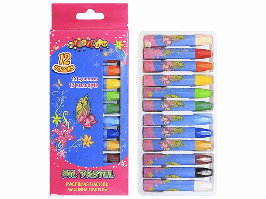 Олійна пастель 12 кольорів "МУЛЬТЯШКИ"