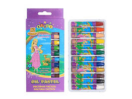 Олійна пастель 12 кольорів "Kidis" RINCESS WORLD