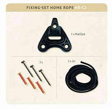 Крепления для подвесных стульев La Siesta Home Rope, крепления на стены, нагрузка до 160 кг. HR-C2