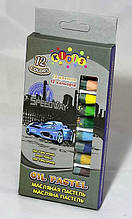 Олійна пастель 12 кольорів "Kidis" з серії з серії SPEEDWAY