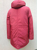 Зимова куртка-парка для хлопчика-підлітка 153-160, фото 3