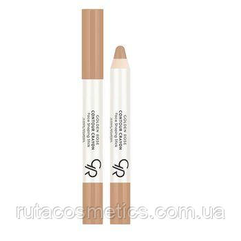 Коректор-контур для макіяжу обличчя «GOLDEN ROSE» CONTOUR CRAYON 21