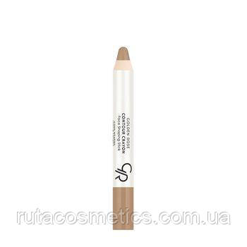 Коректор-контур для макіяжу обличчя «GOLDEN ROSE» CONTOUR CRAYON 22