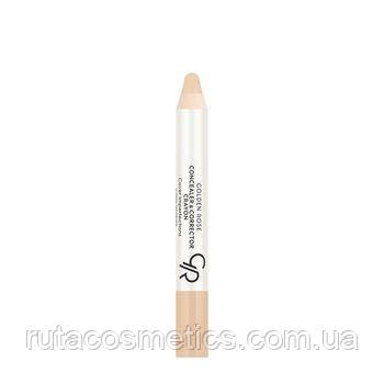 Консилер і коректор для макіяжу обличчя «GOLDEN ROSE» CONCEALER & CORRECTOR CRAYON 03