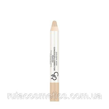 Консилер і коректор для макіяжу обличчя «GOLDEN ROSE» CONCEALER & CORRECTOR CRAYON 04