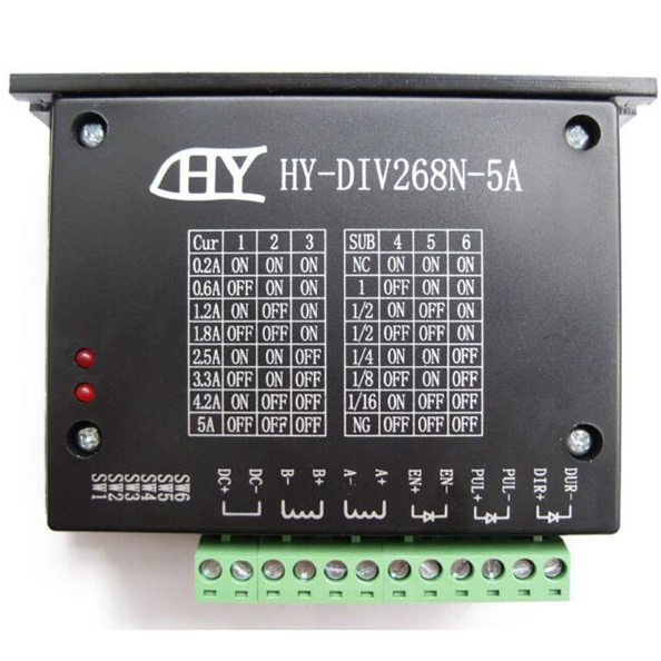 Контролер/драйвер крокового двигуна ЧПУ TB6600. 0.2 - 5 A