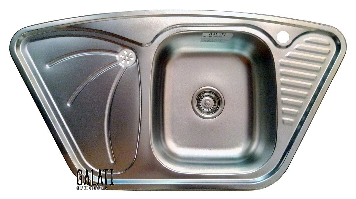 Кутова мийка Galaţi Meduză Nova Satin 9550