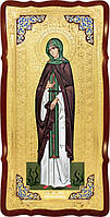 Храмовая икона в ризе Святая Зоя вифлеемская в церковной лавке