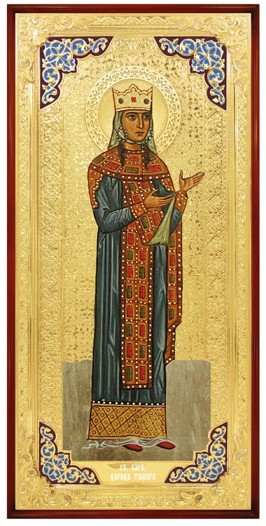Ікона великого розміру в ризі Свята Тамара в православному інтернет магазині, фото 1