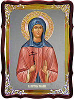Ікона під срібло Свята Анастасія Римлянина в церковній крамниці