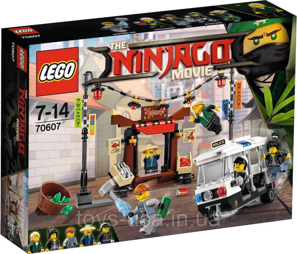 Lego Ninjago Movie City Chase Гонитва по місту Ниндзяго 70607