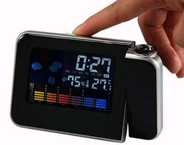 Часы метеостанция с проектором времени 8190, фото 4