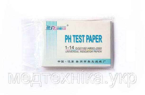 Лакмусовая бумага (pH-тест) 1-14рН 80 полосок - фото 2 - id-p45819658