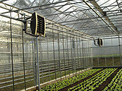 Тепловентилятори в теплицю