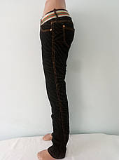 Джинси жіночі леопардові, фото 4