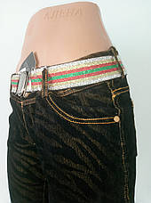 Джинси жіночі леопардові, фото 5