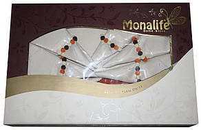Скатертина Monalife Home Store на 8 персон з кільцями, фото 4