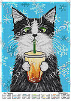 Схема для вишивання бісером DANA Кіт Пашка 2264
