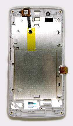 Дисплей Lenovo A2010 з сенсором білий/white , оригінал 5D68C02933, фото 2